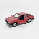 Miniatura Antiga Clássica Nacional Volkswagen Passat LS Vermelha Escala 1:36