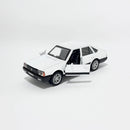 Miniatura Antiga Clássica Nacional Volkswagen Passat LS Branca Escala 1:36