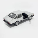 Miniatura Antiga Clássica Nacional Volkswagen Passat LS Prata Escala 1:36