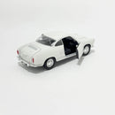 Miniatura Volkswagen Karmann Ghia Coupe Branco Escala 1:36