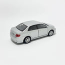 Miniatura Antiga Clássica Nacional Toyota Corolla 2010 Prata Escala 1:36