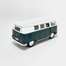 Miniatura 1962 Volkswagen Kombi Classical Bus Verde Escala 1:36