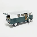Miniatura 1962 Volkswagen Kombi Classical Bus Verde Escala 1:36