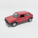 Miniatura Volkswagen Golf GTI Vermelho Escala 1:36