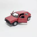 Miniatura Volkswagen Golf GTI Vermelho Escala 1:36
