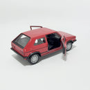 Miniatura Volkswagen Golf GTI Vermelho Escala 1:36