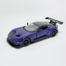 Miniatura Aston Martin Vulcan Roxo Escala 1:36