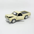 Miniatura Antiga Clássica Chevrolet El Camino 1965 Creme Escala 1:36