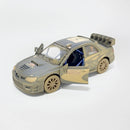 Miniatura Subaru Impreza WRC Sujo de Lama Escala 1:36