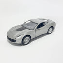 Miniatura Chevrolet Corvette StinGray Prata Escala 1:36