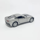 Miniatura Chevrolet Corvette StinGray Prata Escala 1:36