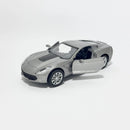 Miniatura Chevrolet Corvette StinGray Prata Escala 1:36