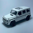 Miniatura Carrinho SUV Mercedes Benz AMG G63 Brabus Branco - MiniTurbo