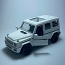 Miniatura Carrinho SUV Mercedes Benz AMG G63 Brabus Branco - MiniTurbo