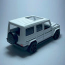 Miniatura Carrinho SUV Mercedes Benz AMG G63 Brabus Branco - MiniTurbo