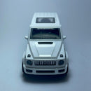 Miniatura Carrinho SUV Mercedes Benz AMG G63 Brabus Branco - MiniTurbo