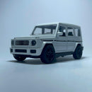 Miniatura Carrinho SUV Mercedes Benz AMG G63 Brabus Branco - MiniTurbo