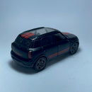 Miniatura Carrinho Esportivo Mini Cooper CountryMan Preto fosco com detalhes em Vermelho - MiniTurbo