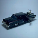 Carrinho Miniatura Antigo Esportivo Chrysler Preto Com Detalhes em Fogo - MiniTurbo