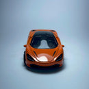 Miniatura Carro de Corrida Esportivo McLaren 720s Laranja - MiniTurbo