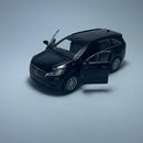 Miniatura Carrinho SUV Kia Sorento Preto Escala 1/36 - MiniTurbo