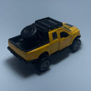 Miniatura Carrinho PickUp Ford Raptor Amarelo Escala 1/36 - MiniTurbo