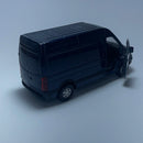 Carrinho Miniatura VAN Mercedez Benz Sprinter Preto Escala 1/36 - MiniTurbo