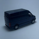 Carrinho Miniatura VAN Mercedez Benz Sprinter Preto Escala 1/36 - MiniTurbo
