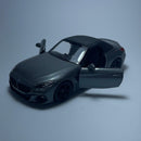 Carrinho Miniatura Esportivo BMW Z4 Cinza Escala 1/36 - MiniTurbo
