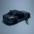 Carrinho Miniatura Esportivo BMW Z4 Cinza Escala 1/36 - MiniTurbo