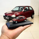 Miniatura Carros Clássicos do Brasil Nacional Corsa Wind 1.0 1997 Vinho Escala 1:43