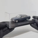 Miniatura Carros Clássicos do Brasil Nacional Omega Diamond 1994 Azul Escuro Escala 1:43