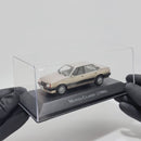 Miniatura Carros Clássicos do Brasil Nacional Monza Classic 1986 Prata Velho Escala 1:43