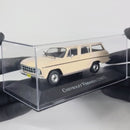 Miniatura Carros Clássicos do Brasil Nacional Chevrolet Veraneio 1987 Bege Escala 1:43