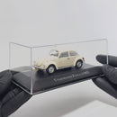 Miniatura Carros Clássicos do Brasil Nacional Volkswagen Fusca 1985 Bege Escala 1:43