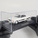 Miniatura Carros Clássicos do Brasil Nacional Opala SS 1980 Branco Escala 1:43