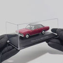 Miniatura Carros Clássicos do Brasil Nacional Opala Luxo 3800 1970 Vermelho Escala 1:43