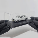 Miniatura Carros Clássicos do Brasil Nacional Volkswagen Gol L 1980 Branco Escala 1:43